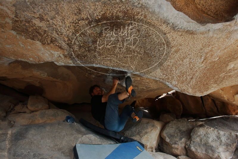 Bouldering in Hueco Tanks on 03/02/2019 with Blue Lizard Climbing and Yoga

Filename: SRM_20190302_1053531.jpg
Aperture: f/5.6
Shutter Speed: 1/250
Body: Canon EOS-1D Mark II
Lens: Canon EF 16-35mm f/2.8 L