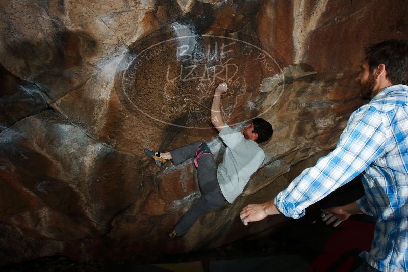 Bouldering in Hueco Tanks on 03/02/2019 with Blue Lizard Climbing and Yoga

Filename: SRM_20190302_1211580.jpg
Aperture: f/8.0
Shutter Speed: 1/250
Body: Canon EOS-1D Mark II
Lens: Canon EF 16-35mm f/2.8 L