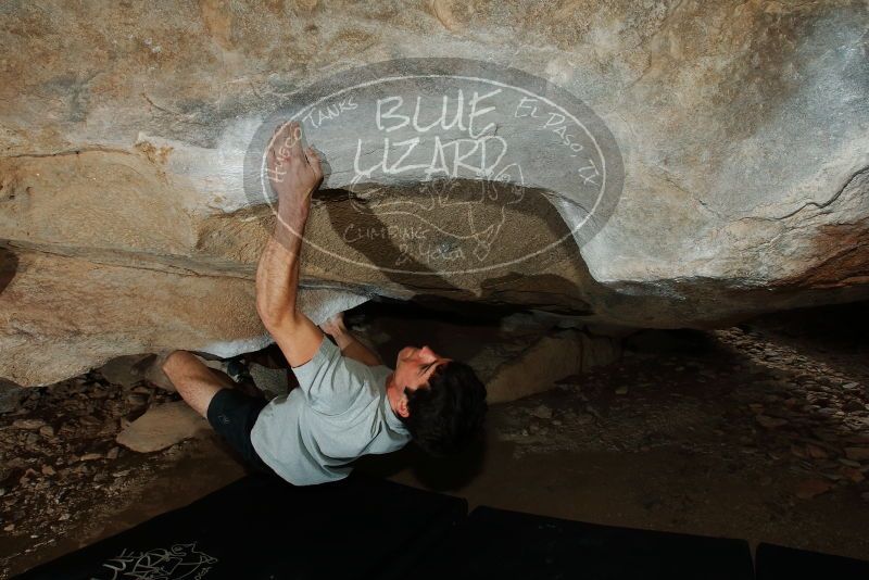 Bouldering in Hueco Tanks on 03/02/2019 with Blue Lizard Climbing and Yoga

Filename: SRM_20190302_1324180.jpg
Aperture: f/8.0
Shutter Speed: 1/250
Body: Canon EOS-1D Mark II
Lens: Canon EF 16-35mm f/2.8 L