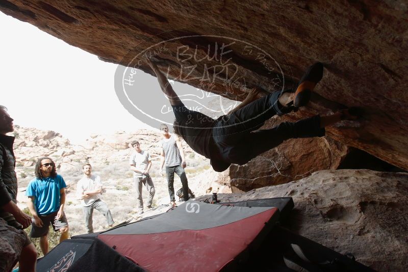 Bouldering in Hueco Tanks on 03/02/2019 with Blue Lizard Climbing and Yoga

Filename: SRM_20190302_1345110.jpg
Aperture: f/5.6
Shutter Speed: 1/250
Body: Canon EOS-1D Mark II
Lens: Canon EF 16-35mm f/2.8 L