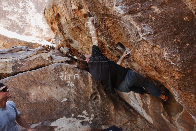 Bouldering in Hueco Tanks on 03/02/2019 with Blue Lizard Climbing and Yoga

Filename: SRM_20190302_1459120.jpg
Aperture: f/5.6
Shutter Speed: 1/250
Body: Canon EOS-1D Mark II
Lens: Canon EF 16-35mm f/2.8 L