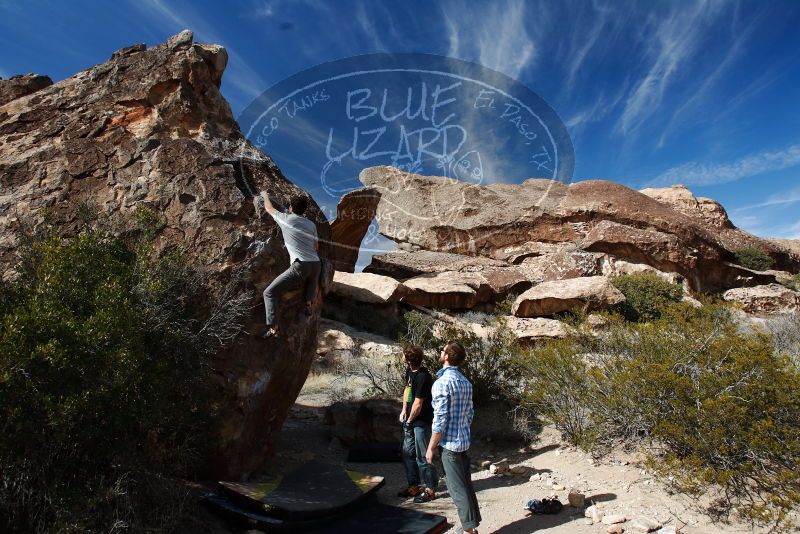 Bouldering in Hueco Tanks on 03/02/2019 with Blue Lizard Climbing and Yoga

Filename: SRM_20190302_1525380.jpg
Aperture: f/5.6
Shutter Speed: 1/250
Body: Canon EOS-1D Mark II
Lens: Canon EF 16-35mm f/2.8 L