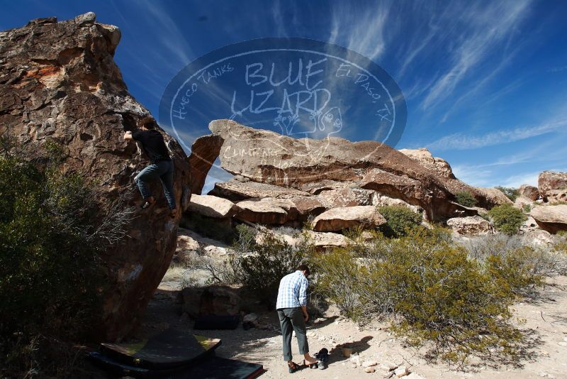 Bouldering in Hueco Tanks on 03/02/2019 with Blue Lizard Climbing and Yoga

Filename: SRM_20190302_1526190.jpg
Aperture: f/5.6
Shutter Speed: 1/250
Body: Canon EOS-1D Mark II
Lens: Canon EF 16-35mm f/2.8 L