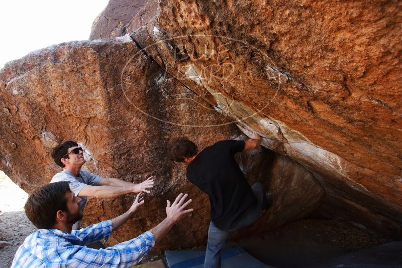 Bouldering in Hueco Tanks on 03/02/2019 with Blue Lizard Climbing and Yoga

Filename: SRM_20190302_1538090.jpg
Aperture: f/5.6
Shutter Speed: 1/250
Body: Canon EOS-1D Mark II
Lens: Canon EF 16-35mm f/2.8 L