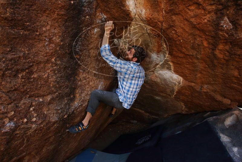 Bouldering in Hueco Tanks on 03/02/2019 with Blue Lizard Climbing and Yoga

Filename: SRM_20190302_1548251.jpg
Aperture: f/5.6
Shutter Speed: 1/400
Body: Canon EOS-1D Mark II
Lens: Canon EF 16-35mm f/2.8 L