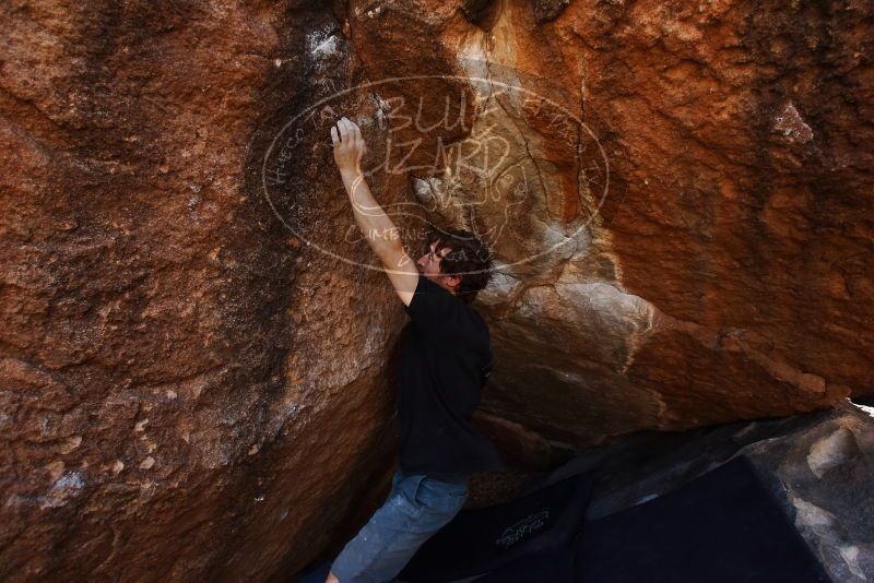 Bouldering in Hueco Tanks on 03/02/2019 with Blue Lizard Climbing and Yoga

Filename: SRM_20190302_1550010.jpg
Aperture: f/5.6
Shutter Speed: 1/250
Body: Canon EOS-1D Mark II
Lens: Canon EF 16-35mm f/2.8 L