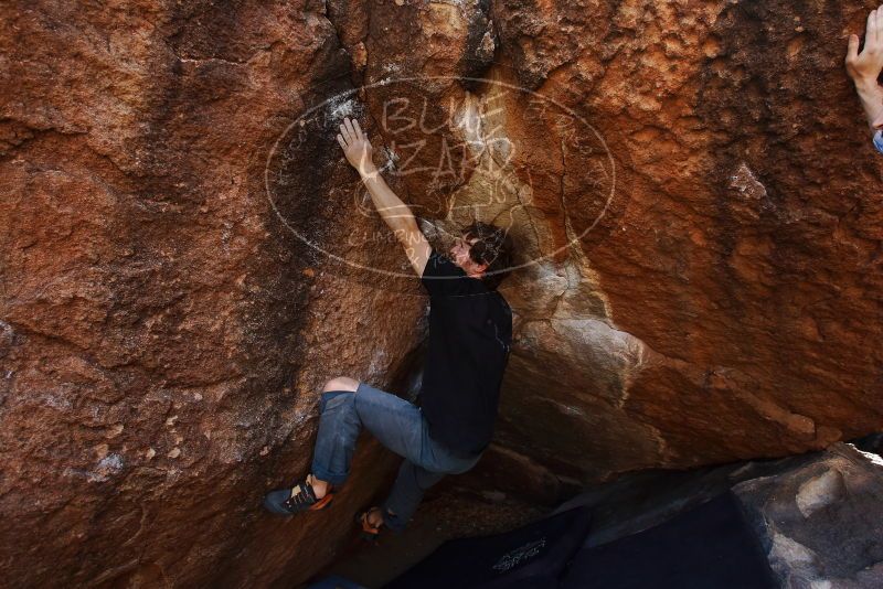 Bouldering in Hueco Tanks on 03/02/2019 with Blue Lizard Climbing and Yoga

Filename: SRM_20190302_1550360.jpg
Aperture: f/5.6
Shutter Speed: 1/250
Body: Canon EOS-1D Mark II
Lens: Canon EF 16-35mm f/2.8 L