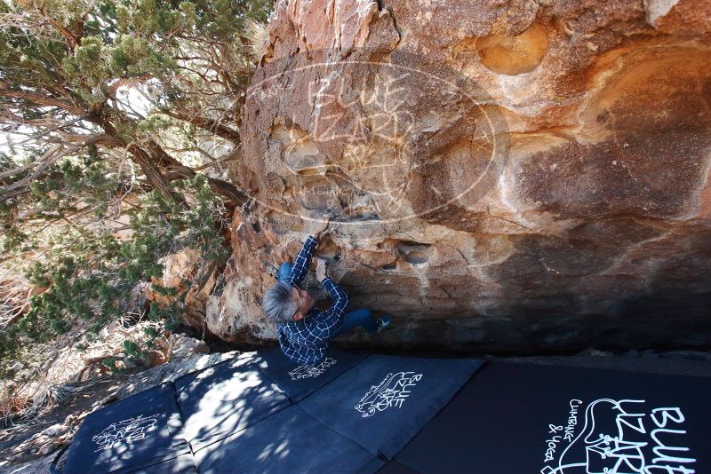 Bouldering in Hueco Tanks on 03/03/2019 with Blue Lizard Climbing and Yoga

Filename: SRM_20190303_1142440.jpg
Aperture: f/5.6
Shutter Speed: 1/250
Body: Canon EOS-1D Mark II
Lens: Canon EF 16-35mm f/2.8 L