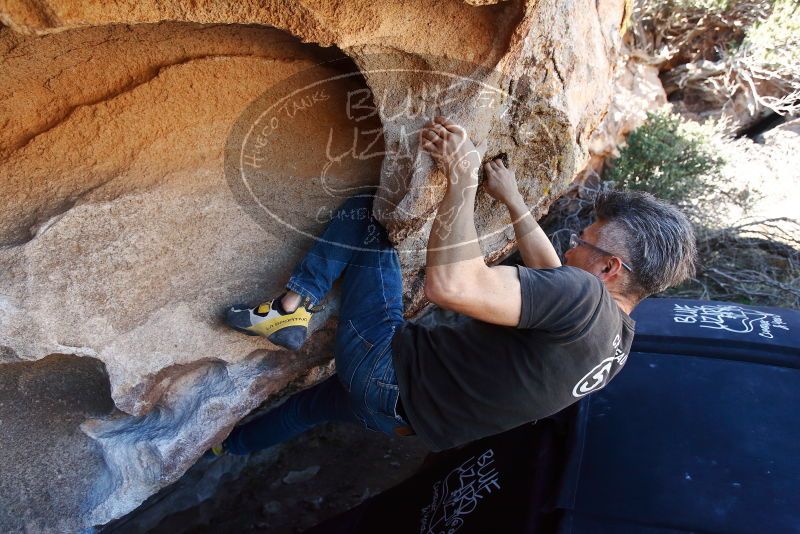 Bouldering in Hueco Tanks on 03/03/2019 with Blue Lizard Climbing and Yoga

Filename: SRM_20190303_1237420.jpg
Aperture: f/5.0
Shutter Speed: 1/640
Body: Canon EOS-1D Mark II
Lens: Canon EF 16-35mm f/2.8 L