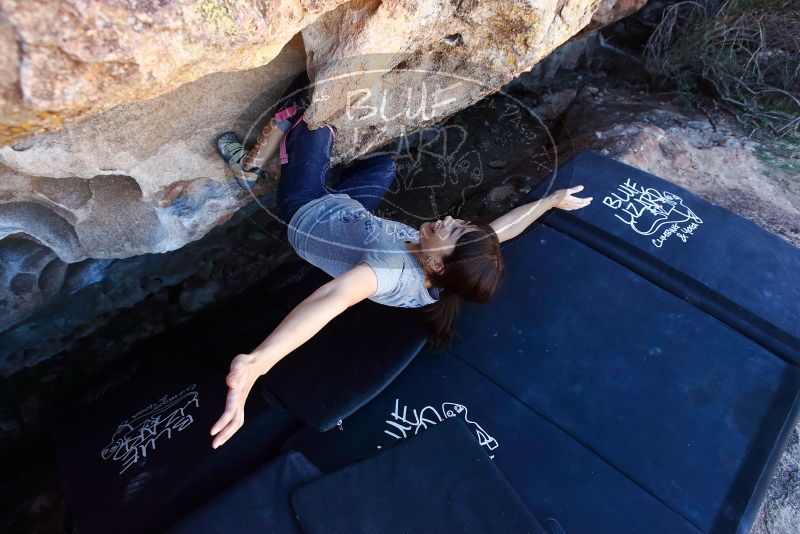 Bouldering in Hueco Tanks on 03/03/2019 with Blue Lizard Climbing and Yoga

Filename: SRM_20190303_1240450.jpg
Aperture: f/5.0
Shutter Speed: 1/500
Body: Canon EOS-1D Mark II
Lens: Canon EF 16-35mm f/2.8 L