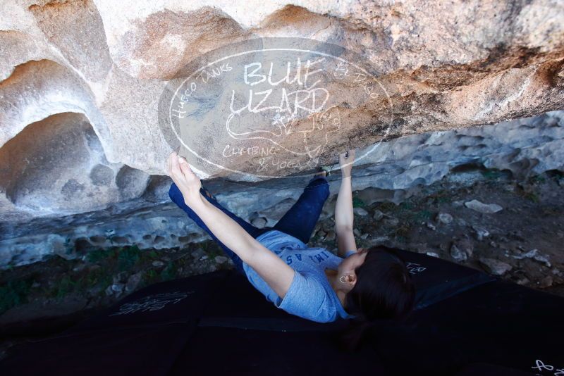 Bouldering in Hueco Tanks on 03/03/2019 with Blue Lizard Climbing and Yoga

Filename: SRM_20190303_1243330.jpg
Aperture: f/5.6
Shutter Speed: 1/80
Body: Canon EOS-1D Mark II
Lens: Canon EF 16-35mm f/2.8 L