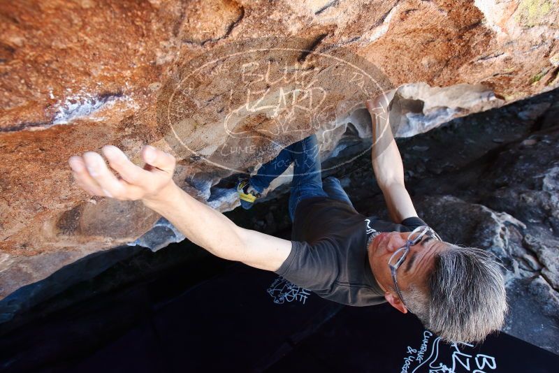 Bouldering in Hueco Tanks on 03/03/2019 with Blue Lizard Climbing and Yoga

Filename: SRM_20190303_1330271.jpg
Aperture: f/5.6
Shutter Speed: 1/160
Body: Canon EOS-1D Mark II
Lens: Canon EF 16-35mm f/2.8 L