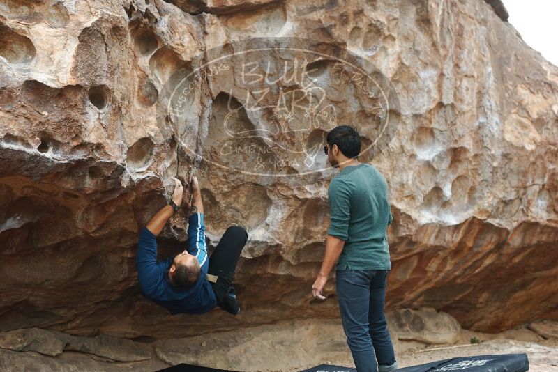 Bouldering in Hueco Tanks on 03/08/2019 with Blue Lizard Climbing and Yoga

Filename: SRM_20190308_1256390.jpg
Aperture: f/3.5
Shutter Speed: 1/250
Body: Canon EOS-1D Mark II
Lens: Canon EF 50mm f/1.8 II