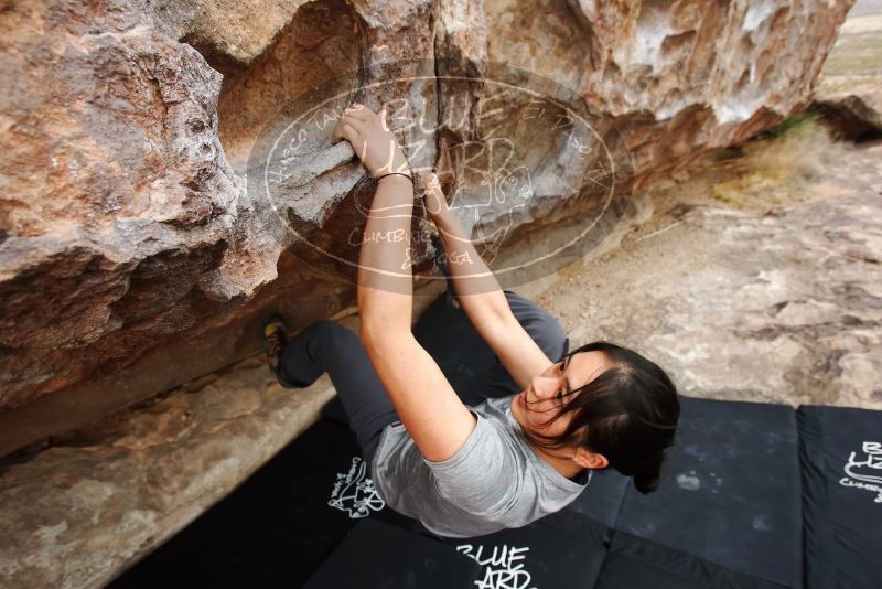 Bouldering in Hueco Tanks on 03/08/2019 with Blue Lizard Climbing and Yoga

Filename: SRM_20190308_1322050.jpg
Aperture: f/5.6
Shutter Speed: 1/250
Body: Canon EOS-1D Mark II
Lens: Canon EF 16-35mm f/2.8 L