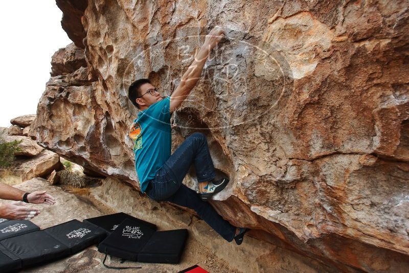 Bouldering in Hueco Tanks on 03/08/2019 with Blue Lizard Climbing and Yoga

Filename: SRM_20190308_1344290.jpg
Aperture: f/5.6
Shutter Speed: 1/400
Body: Canon EOS-1D Mark II
Lens: Canon EF 16-35mm f/2.8 L