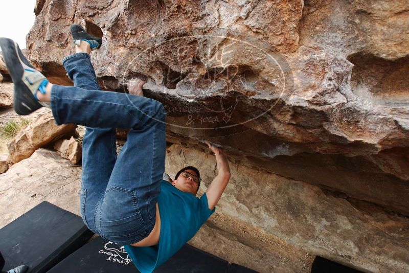 Bouldering in Hueco Tanks on 03/08/2019 with Blue Lizard Climbing and Yoga

Filename: SRM_20190308_1349480.jpg
Aperture: f/5.6
Shutter Speed: 1/200
Body: Canon EOS-1D Mark II
Lens: Canon EF 16-35mm f/2.8 L