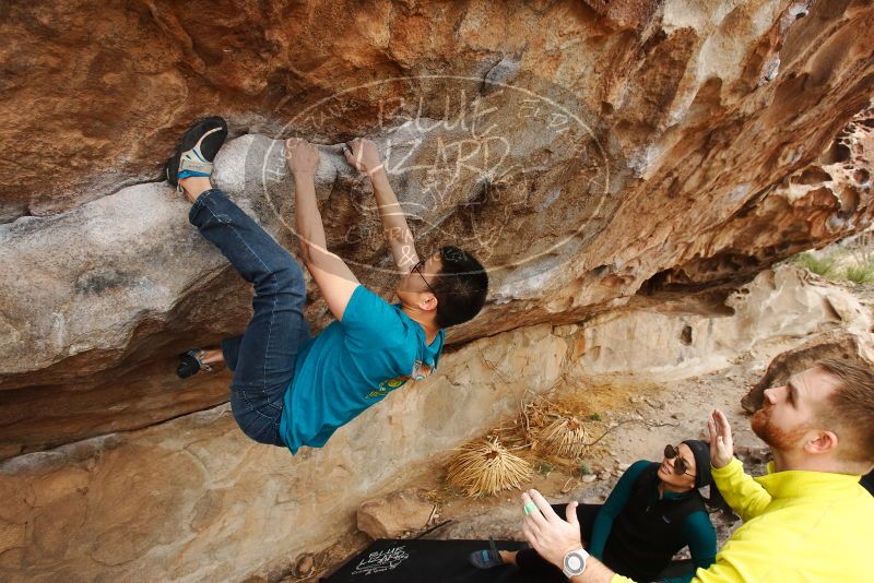 Bouldering in Hueco Tanks on 03/08/2019 with Blue Lizard Climbing and Yoga

Filename: SRM_20190308_1426130.jpg
Aperture: f/4.5
Shutter Speed: 1/400
Body: Canon EOS-1D Mark II
Lens: Canon EF 16-35mm f/2.8 L