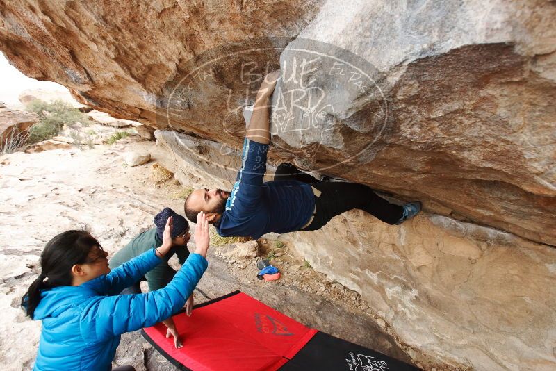 Bouldering in Hueco Tanks on 03/08/2019 with Blue Lizard Climbing and Yoga

Filename: SRM_20190308_1453340.jpg
Aperture: f/5.0
Shutter Speed: 1/200
Body: Canon EOS-1D Mark II
Lens: Canon EF 16-35mm f/2.8 L