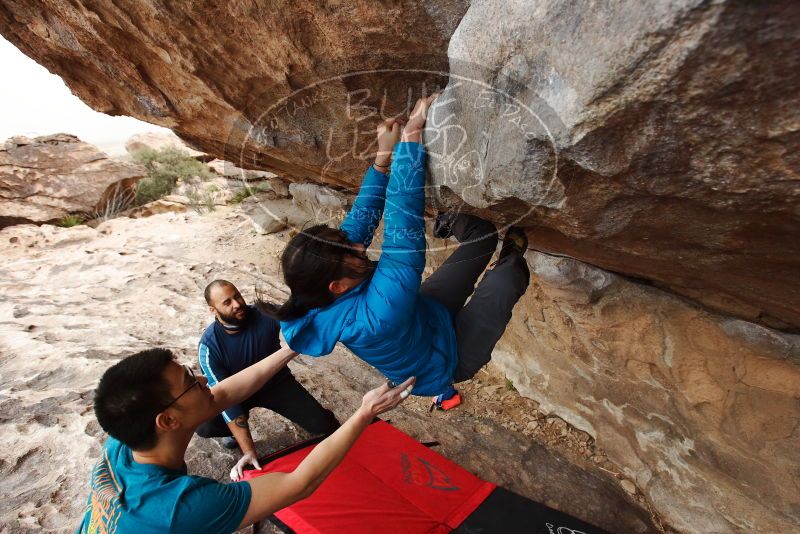 Bouldering in Hueco Tanks on 03/08/2019 with Blue Lizard Climbing and Yoga

Filename: SRM_20190308_1501410.jpg
Aperture: f/5.0
Shutter Speed: 1/250
Body: Canon EOS-1D Mark II
Lens: Canon EF 16-35mm f/2.8 L