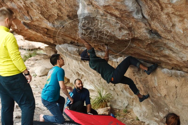 Bouldering in Hueco Tanks on 03/08/2019 with Blue Lizard Climbing and Yoga

Filename: SRM_20190308_1511300.jpg
Aperture: f/2.8
Shutter Speed: 1/320
Body: Canon EOS-1D Mark II
Lens: Canon EF 50mm f/1.8 II