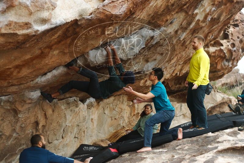 Bouldering in Hueco Tanks on 03/08/2019 with Blue Lizard Climbing and Yoga

Filename: SRM_20190308_1516150.jpg
Aperture: f/2.8
Shutter Speed: 1/400
Body: Canon EOS-1D Mark II
Lens: Canon EF 50mm f/1.8 II