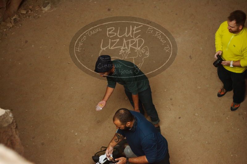 Bouldering in Hueco Tanks on 03/08/2019 with Blue Lizard Climbing and Yoga

Filename: SRM_20190308_1646320.jpg
Aperture: f/2.5
Shutter Speed: 1/250
Body: Canon EOS-1D Mark II
Lens: Canon EF 50mm f/1.8 II