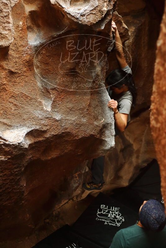 Bouldering in Hueco Tanks on 03/08/2019 with Blue Lizard Climbing and Yoga

Filename: SRM_20190308_1654570.jpg
Aperture: f/2.5
Shutter Speed: 1/80
Body: Canon EOS-1D Mark II
Lens: Canon EF 50mm f/1.8 II