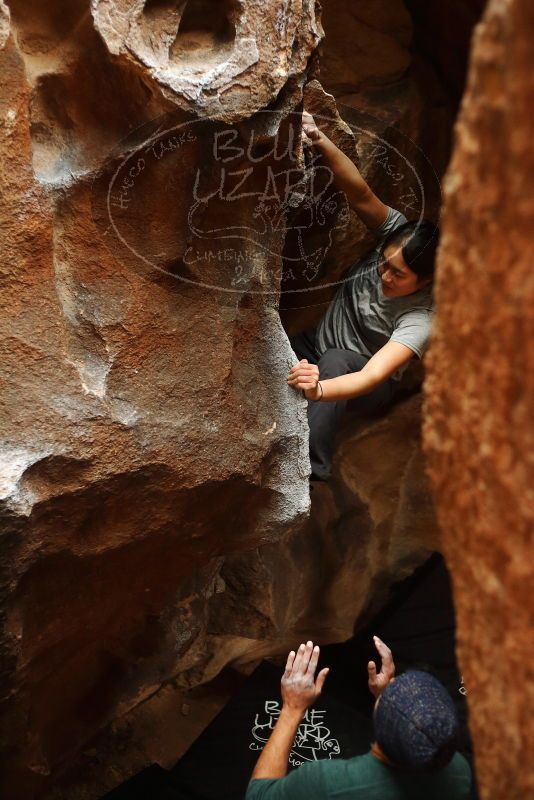 Bouldering in Hueco Tanks on 03/08/2019 with Blue Lizard Climbing and Yoga

Filename: SRM_20190308_1654580.jpg
Aperture: f/2.5
Shutter Speed: 1/100
Body: Canon EOS-1D Mark II
Lens: Canon EF 50mm f/1.8 II