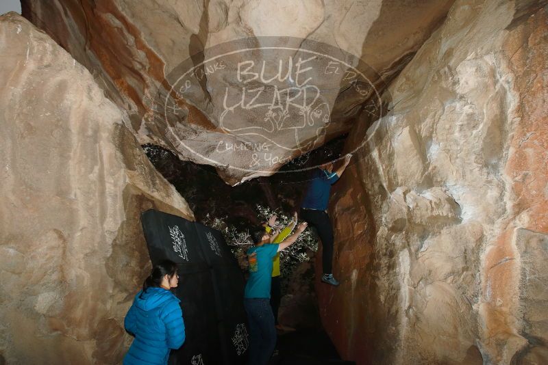 Bouldering in Hueco Tanks on 03/08/2019 with Blue Lizard Climbing and Yoga

Filename: SRM_20190308_1717330.jpg
Aperture: f/5.6
Shutter Speed: 1/250
Body: Canon EOS-1D Mark II
Lens: Canon EF 16-35mm f/2.8 L