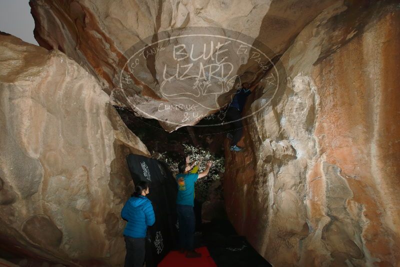 Bouldering in Hueco Tanks on 03/08/2019 with Blue Lizard Climbing and Yoga

Filename: SRM_20190308_1717520.jpg
Aperture: f/5.6
Shutter Speed: 1/250
Body: Canon EOS-1D Mark II
Lens: Canon EF 16-35mm f/2.8 L