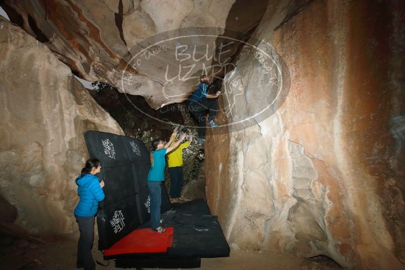 Bouldering in Hueco Tanks on 03/08/2019 with Blue Lizard Climbing and Yoga

Filename: SRM_20190308_1728270.jpg
Aperture: f/5.6
Shutter Speed: 1/250
Body: Canon EOS-1D Mark II
Lens: Canon EF 16-35mm f/2.8 L