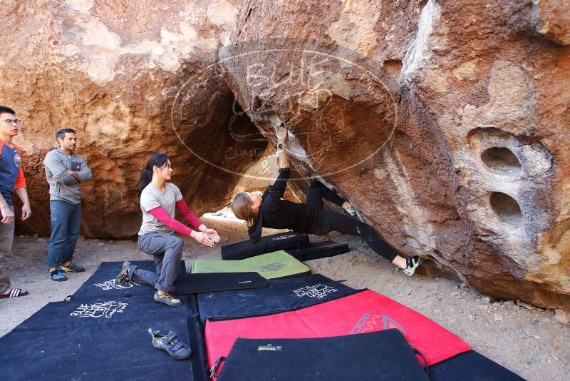 Bouldering in Hueco Tanks on 03/09/2019 with Blue Lizard Climbing and Yoga

Filename: SRM_20190309_1115580.jpg
Aperture: f/4.0
Shutter Speed: 1/320
Body: Canon EOS-1D Mark II
Lens: Canon EF 16-35mm f/2.8 L