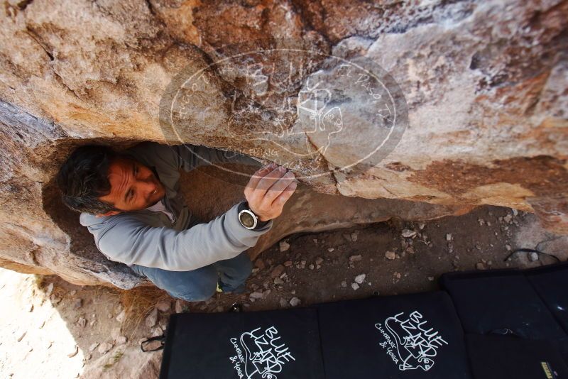 Bouldering in Hueco Tanks on 03/09/2019 with Blue Lizard Climbing and Yoga

Filename: SRM_20190309_1213170.jpg
Aperture: f/5.6
Shutter Speed: 1/320
Body: Canon EOS-1D Mark II
Lens: Canon EF 16-35mm f/2.8 L