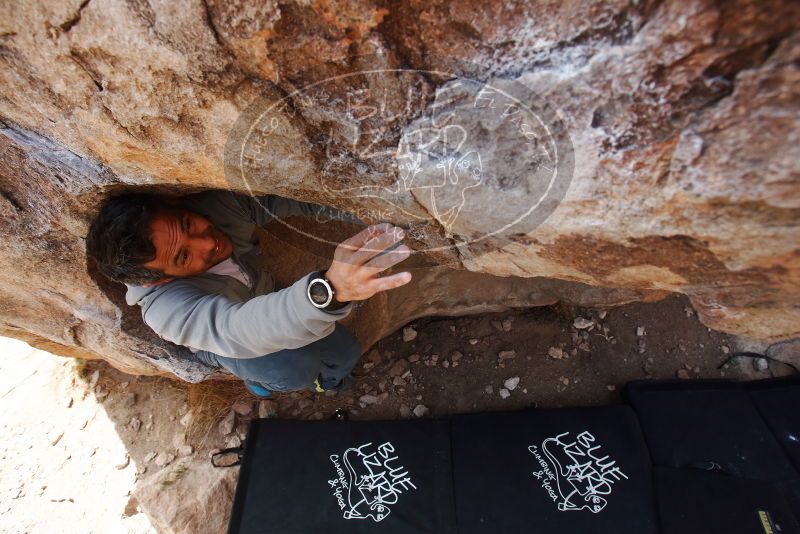 Bouldering in Hueco Tanks on 03/09/2019 with Blue Lizard Climbing and Yoga

Filename: SRM_20190309_1213260.jpg
Aperture: f/5.6
Shutter Speed: 1/400
Body: Canon EOS-1D Mark II
Lens: Canon EF 16-35mm f/2.8 L