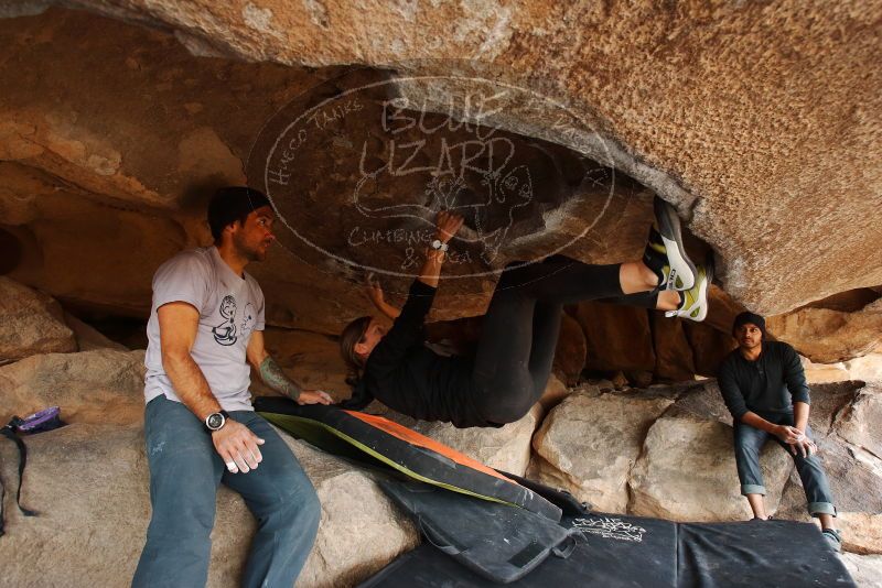 Bouldering in Hueco Tanks on 03/09/2019 with Blue Lizard Climbing and Yoga

Filename: SRM_20190309_1530440.jpg
Aperture: f/5.6
Shutter Speed: 1/250
Body: Canon EOS-1D Mark II
Lens: Canon EF 16-35mm f/2.8 L