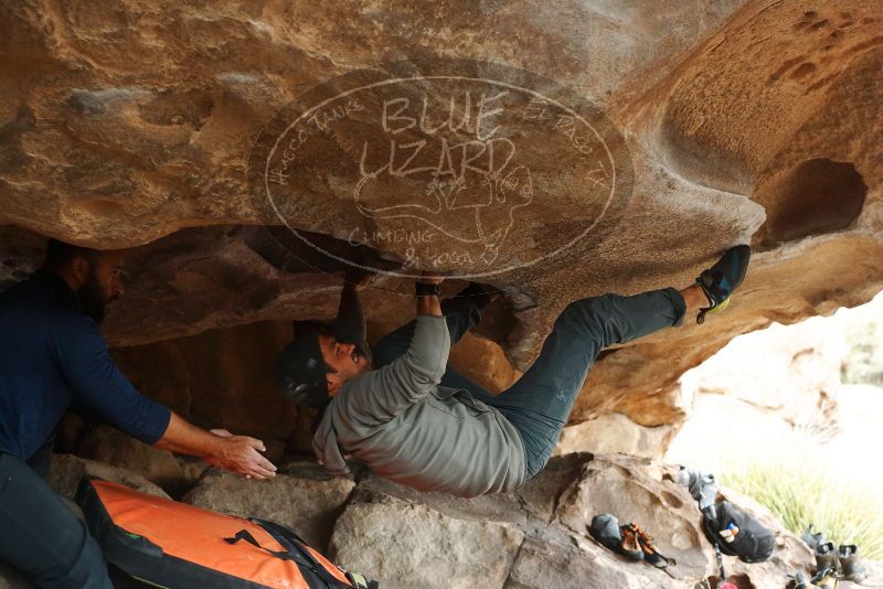 Bouldering in Hueco Tanks on 03/09/2019 with Blue Lizard Climbing and Yoga

Filename: SRM_20190309_1620560.jpg
Aperture: f/4.0
Shutter Speed: 1/320
Body: Canon EOS-1D Mark II
Lens: Canon EF 50mm f/1.8 II