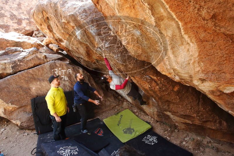 Bouldering in Hueco Tanks on 03/09/2019 with Blue Lizard Climbing and Yoga

Filename: SRM_20190309_1233300.jpg
Aperture: f/5.6
Shutter Speed: 1/160
Body: Canon EOS-1D Mark II
Lens: Canon EF 16-35mm f/2.8 L