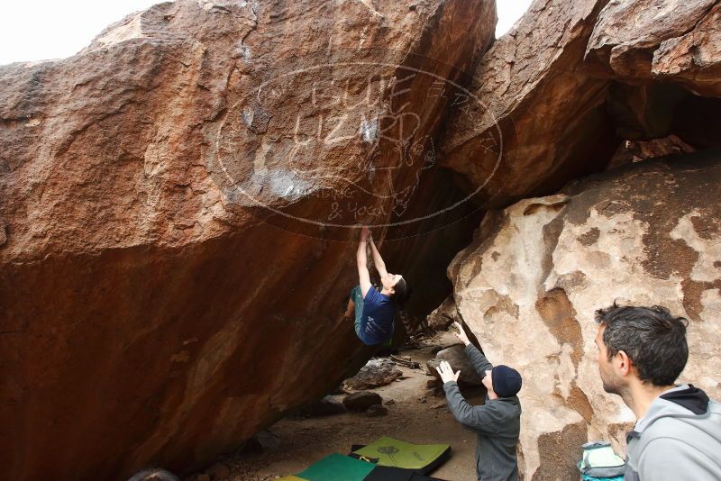 Bouldering in Hueco Tanks on 03/10/2019 with Blue Lizard Climbing and Yoga

Filename: SRM_20190310_1057130.jpg
Aperture: f/5.6
Shutter Speed: 1/200
Body: Canon EOS-1D Mark II
Lens: Canon EF 16-35mm f/2.8 L