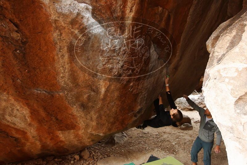 Bouldering in Hueco Tanks on 03/10/2019 with Blue Lizard Climbing and Yoga

Filename: SRM_20190310_1116150.jpg
Aperture: f/5.6
Shutter Speed: 1/100
Body: Canon EOS-1D Mark II
Lens: Canon EF 16-35mm f/2.8 L