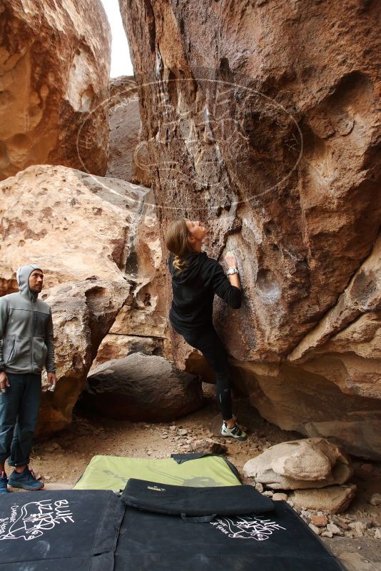 Bouldering in Hueco Tanks on 03/10/2019 with Blue Lizard Climbing and Yoga

Filename: SRM_20190310_1514030.jpg
Aperture: f/5.6
Shutter Speed: 1/125
Body: Canon EOS-1D Mark II
Lens: Canon EF 16-35mm f/2.8 L