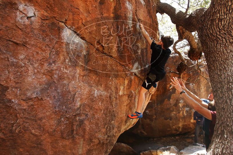 Bouldering in Hueco Tanks on 03/17/2019 with Blue Lizard Climbing and Yoga

Filename: SRM_20190317_1434031.jpg
Aperture: f/5.6
Shutter Speed: 1/200
Body: Canon EOS-1D Mark II
Lens: Canon EF 16-35mm f/2.8 L