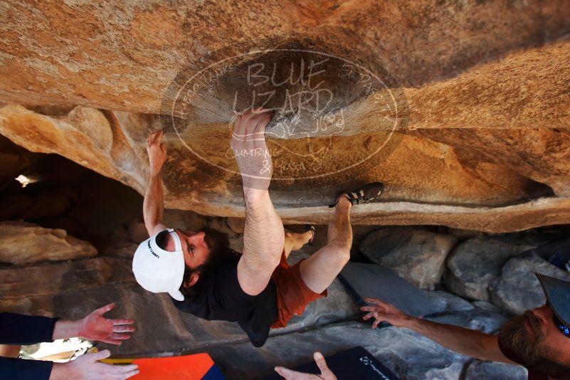 Bouldering in Hueco Tanks on 03/17/2019 with Blue Lizard Climbing and Yoga

Filename: SRM_20190317_1548510.jpg
Aperture: f/5.6
Shutter Speed: 1/250
Body: Canon EOS-1D Mark II
Lens: Canon EF 16-35mm f/2.8 L