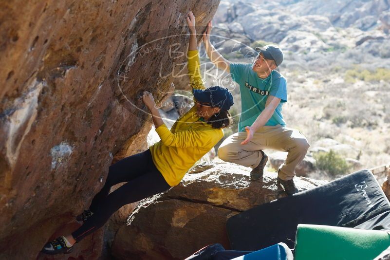 Bouldering in Hueco Tanks on 03/17/2019 with Blue Lizard Climbing and Yoga

Filename: SRM_20190317_1700391.jpg
Aperture: f/4.0
Shutter Speed: 1/320
Body: Canon EOS-1D Mark II
Lens: Canon EF 50mm f/1.8 II