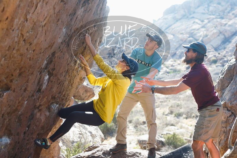 Bouldering in Hueco Tanks on 03/17/2019 with Blue Lizard Climbing and Yoga

Filename: SRM_20190317_1700510.jpg
Aperture: f/4.0
Shutter Speed: 1/320
Body: Canon EOS-1D Mark II
Lens: Canon EF 50mm f/1.8 II