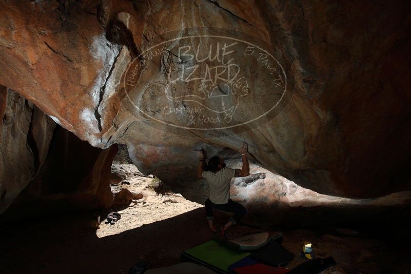 Bouldering in Hueco Tanks on 03/20/2019 with Blue Lizard Climbing and Yoga

Filename: SRM_20190320_1241560.jpg
Aperture: f/5.6
Shutter Speed: 1/250
Body: Canon EOS-1D Mark II
Lens: Canon EF 16-35mm f/2.8 L