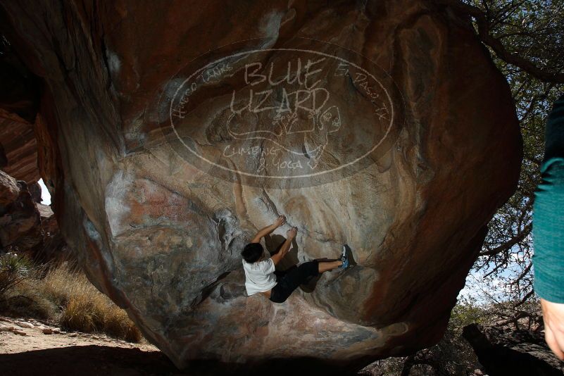 Bouldering in Hueco Tanks on 03/20/2019 with Blue Lizard Climbing and Yoga

Filename: SRM_20190320_1258560.jpg
Aperture: f/5.6
Shutter Speed: 1/250
Body: Canon EOS-1D Mark II
Lens: Canon EF 16-35mm f/2.8 L