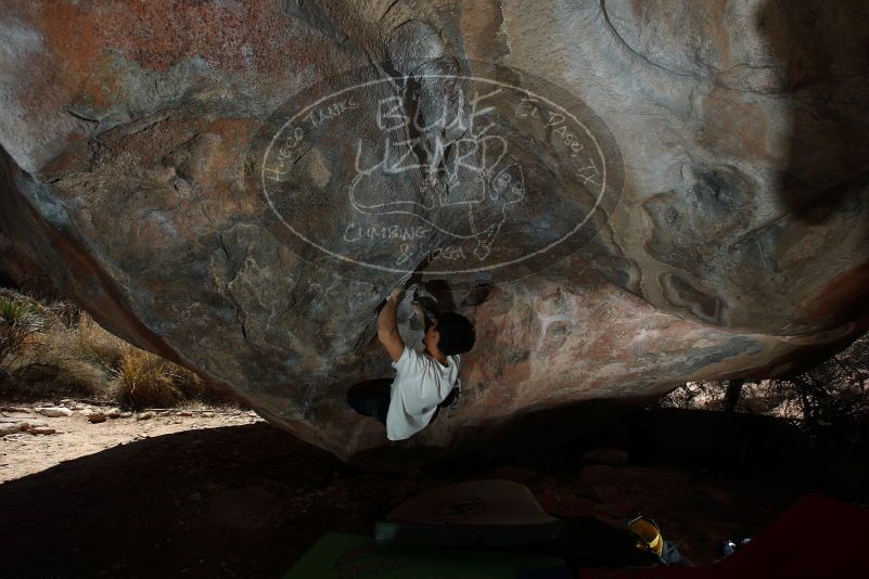 Bouldering in Hueco Tanks on 03/20/2019 with Blue Lizard Climbing and Yoga

Filename: SRM_20190320_1312230.jpg
Aperture: f/5.6
Shutter Speed: 1/250
Body: Canon EOS-1D Mark II
Lens: Canon EF 16-35mm f/2.8 L