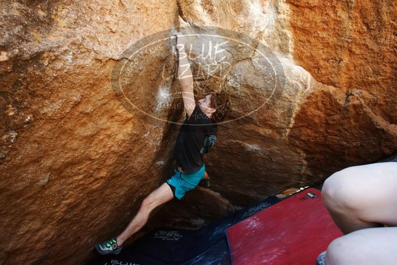 Bouldering in Hueco Tanks on 03/29/2019 with Blue Lizard Climbing and Yoga

Filename: SRM_20190329_1124481.jpg
Aperture: f/5.6
Shutter Speed: 1/200
Body: Canon EOS-1D Mark II
Lens: Canon EF 16-35mm f/2.8 L