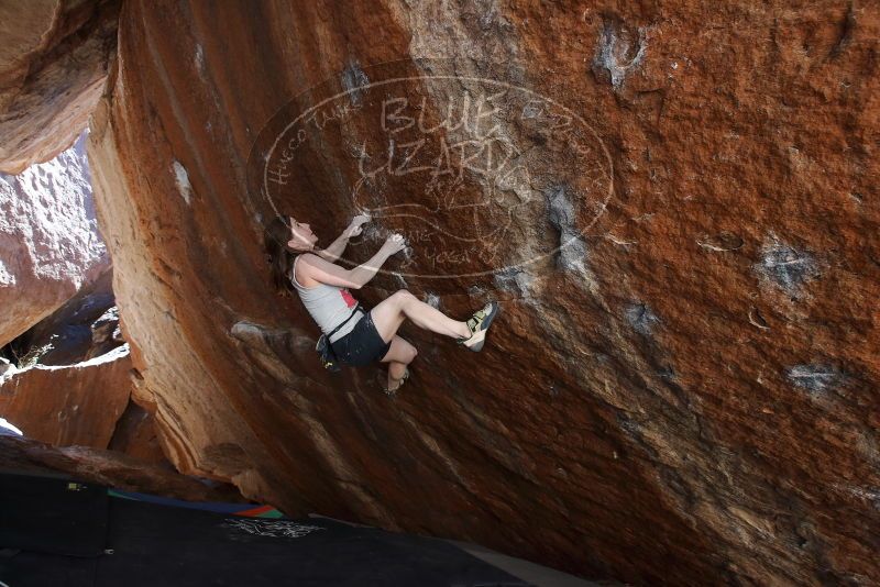 Bouldering in Hueco Tanks on 03/29/2019 with Blue Lizard Climbing and Yoga

Filename: SRM_20190329_1554340.jpg
Aperture: f/5.6
Shutter Speed: 1/250
Body: Canon EOS-1D Mark II
Lens: Canon EF 16-35mm f/2.8 L