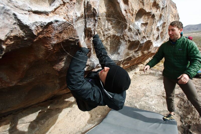 Bouldering in Hueco Tanks on 03/30/2019 with Blue Lizard Climbing and Yoga

Filename: SRM_20190330_0948170.jpg
Aperture: f/5.6
Shutter Speed: 1/250
Body: Canon EOS-1D Mark II
Lens: Canon EF 16-35mm f/2.8 L